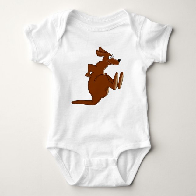 Kangaroo Baby Bodysuit (Front)