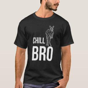 Kangaroo Chill Bro Australia Marsupials Kangaroos T-Shirt
