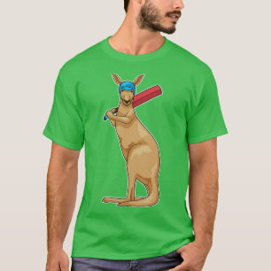 Kangaroo Cricket Cricket bat T-Shirt
