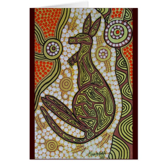 Kangaroo Dreaming (c) by Mundara Koorang (Front)