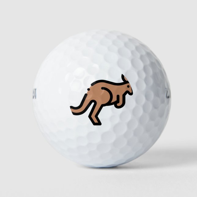 Kangaroo Golf Balls (Front)