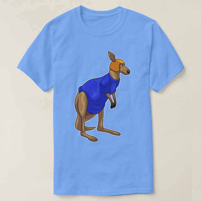 Kangaroo Helmet T-Shirt (Design Front)