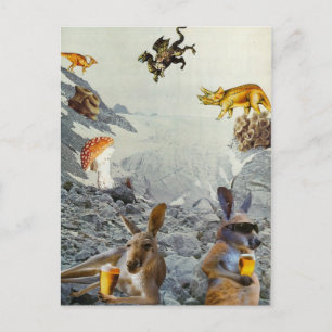 Kangaroo Holiday Postcards