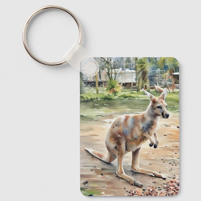 Kangaroo Keychain (Front)