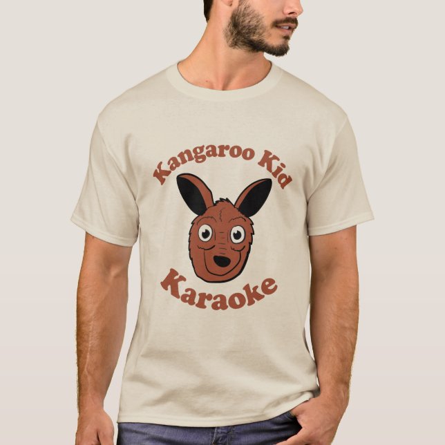  Kangaroo kid Karaoke T-Shirt (Front)