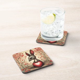 Kangaroo Love 1 Coaster