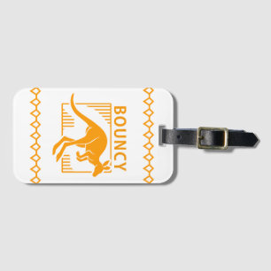 kangaroo luggage tag