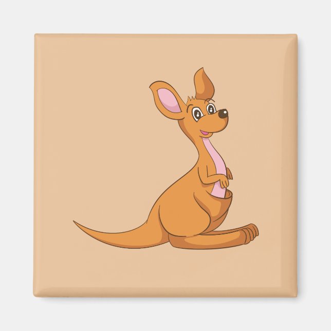 Kangaroo Magnet (Front)