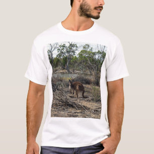 Kangaroo, Mean While At The Billabong, T-Shirt