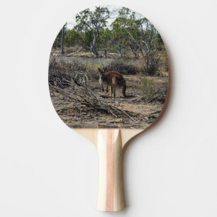 Kangaroo Meanwhile At The Billabong, Ping Pong Paddle