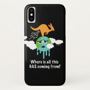 Kangaroo Methane Fart Case-Mate iPhone Case