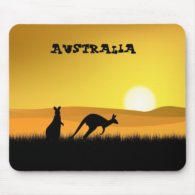 Kangaroo Mouse Pad (Front)