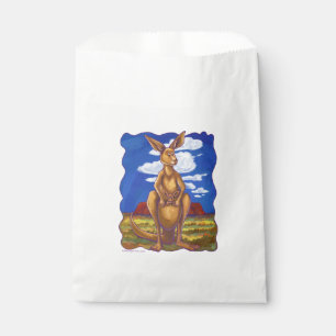 Kangaroo Party Centre Favour Bags