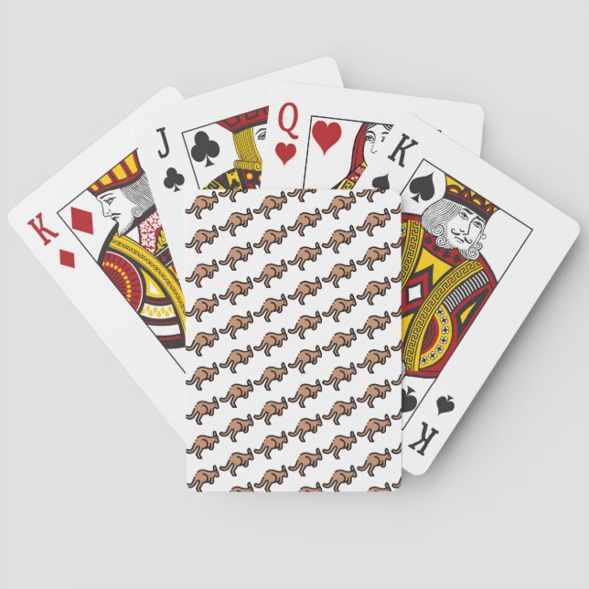 Kangaroo Playing Cards (Back)