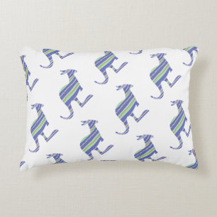 Kangaroo Repeat Children Kids White  Decorative Cushion