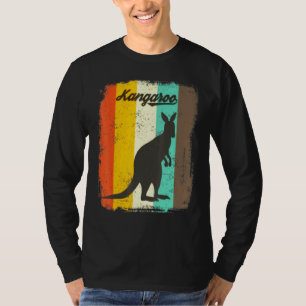 Kangaroo Retro 70s Vintage Cute Animal T-Shirt