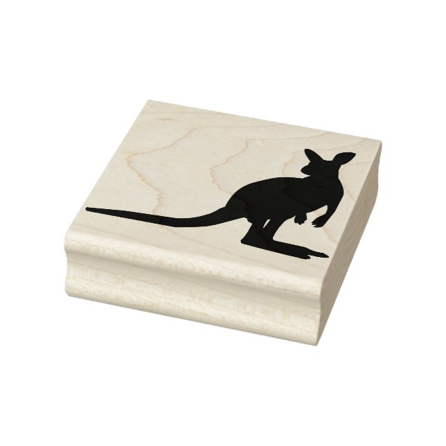 Kangaroo Rubber Stamp (Stamp)