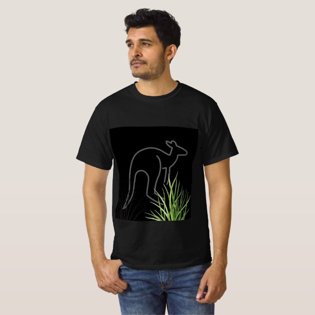 Kangaroo silhouette T-Shirt (Front Full)