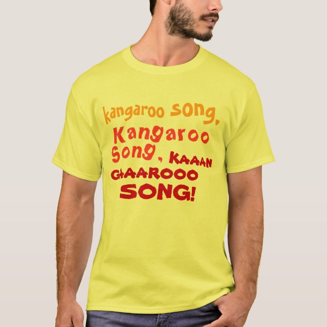 Kangaroo Song! T-Shirt (Front)