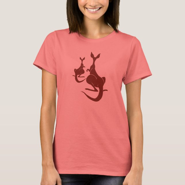 kangaroo t-shirts and clothing (Front)
