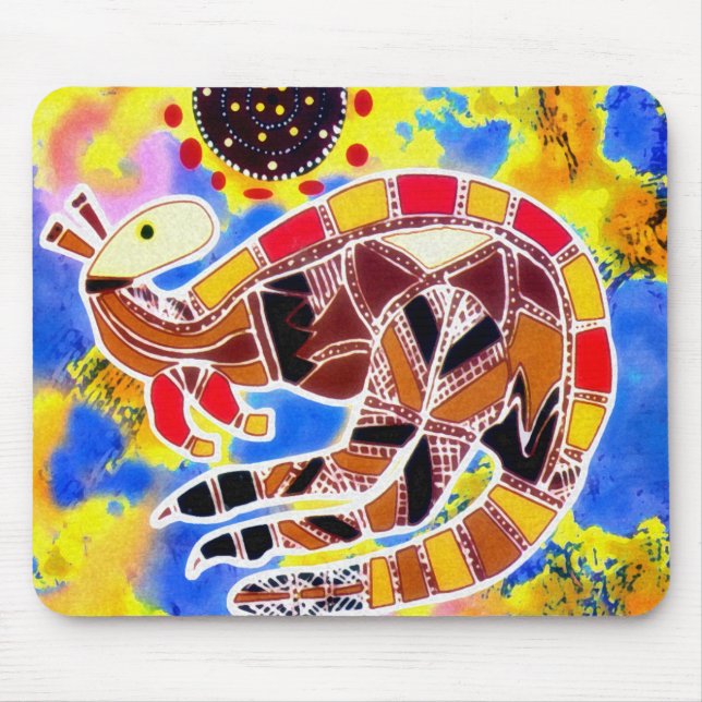 Kangaroo Turn Mouse Pad (Front)