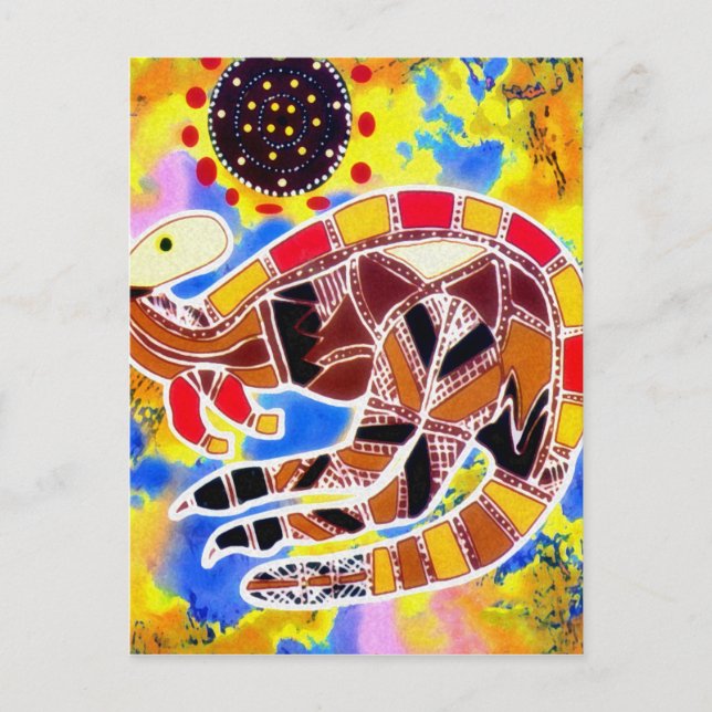 Kangaroo turn postcard (Front)