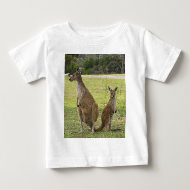 Kangaroos Baby T-Shirt (Front)