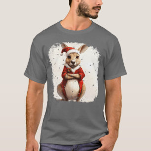 Kangaroos Christmas retro T-Shirt