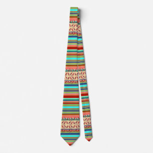 Kangaroos & Stripes Pattern + your ideas Tie