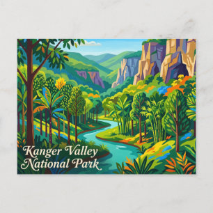 Kanger Valley National Park India Postcard