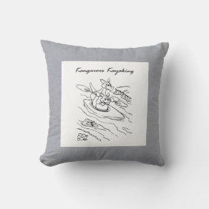 Kangooroos Modern Birth Baby Boy Cushion