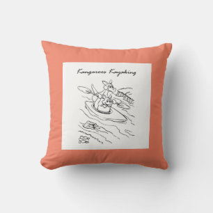Kangooroos Modern Birth Baby Boy Cushion