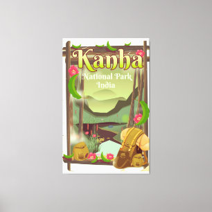 Kanha National Park India Canvas Print