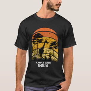 Kanha Park, India Safari National Park Game Reserv T-Shirt
