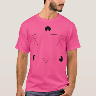 Kanizsa Triangle Optical Illusion T-Shirt