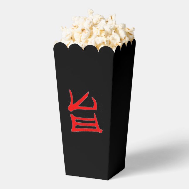 Kanji Delicious red black popcorn boxes (Popped)
