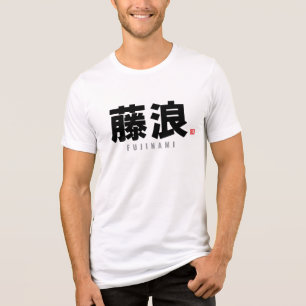 kanji family name - Fujinami Tri-Blend Shirt