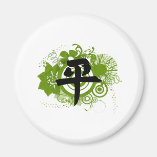 Kanji for Peace Magnet