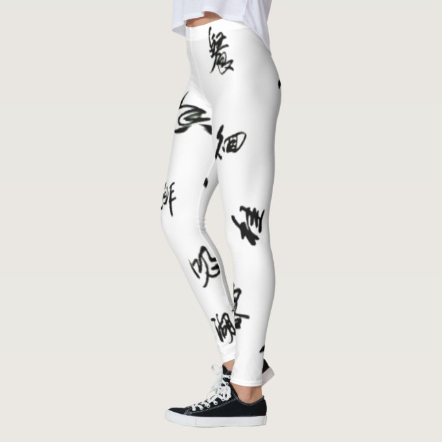 Kanji Leggings (Left)