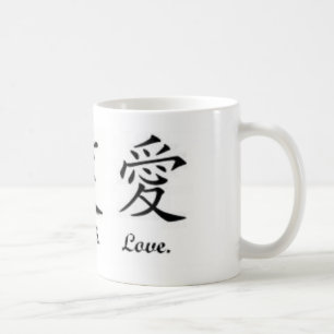 kanji-live laugh love classic mug