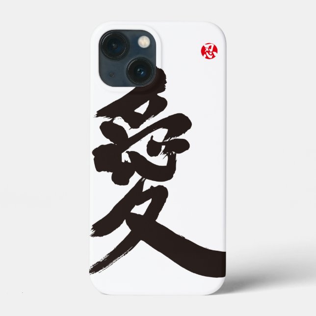[Kanji] Love Case-Mate iPhone Case (Back)