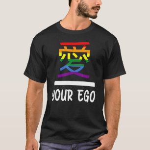 Kanji Love Symbol Lgbtq Stuff Traditional Chinese T-Shirt
