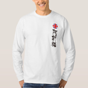 [Kanji] Oxford long sleeves T-Shirt