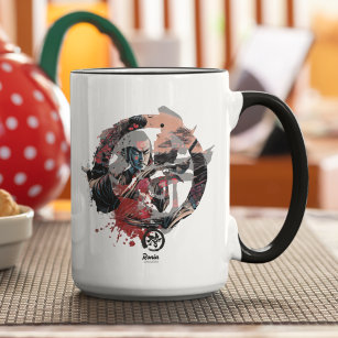 Kanji Samurai Ronin Mug