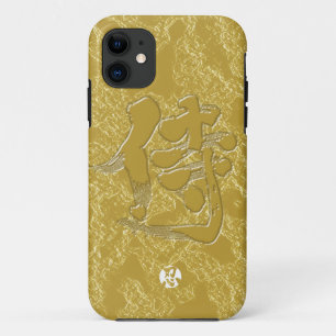 [Kanji] Samurai signboard style iPhone 11 Case