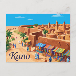 Kano Nigeria Postcard