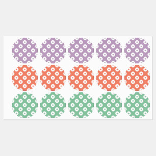 "Kanoko" Fawn Spot Pattern White
