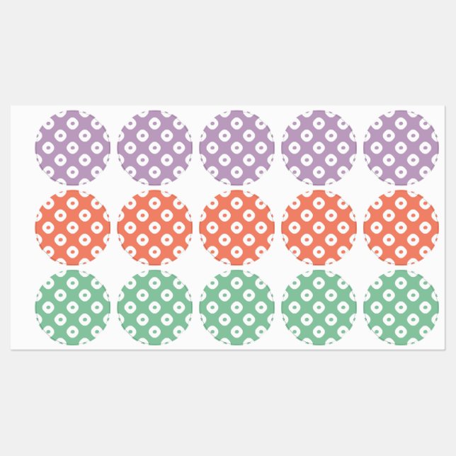 "Kanoko" Fawn Spot Pattern White (Sheet)