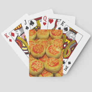 Kanom Pia ขนมเปี๊ยะ ~ Asian Sweets Desserts Food Playing Cards