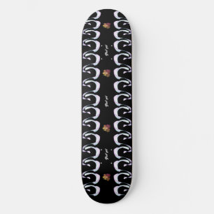Kanote Style Classic Purple and Black Street girl  Skateboard
